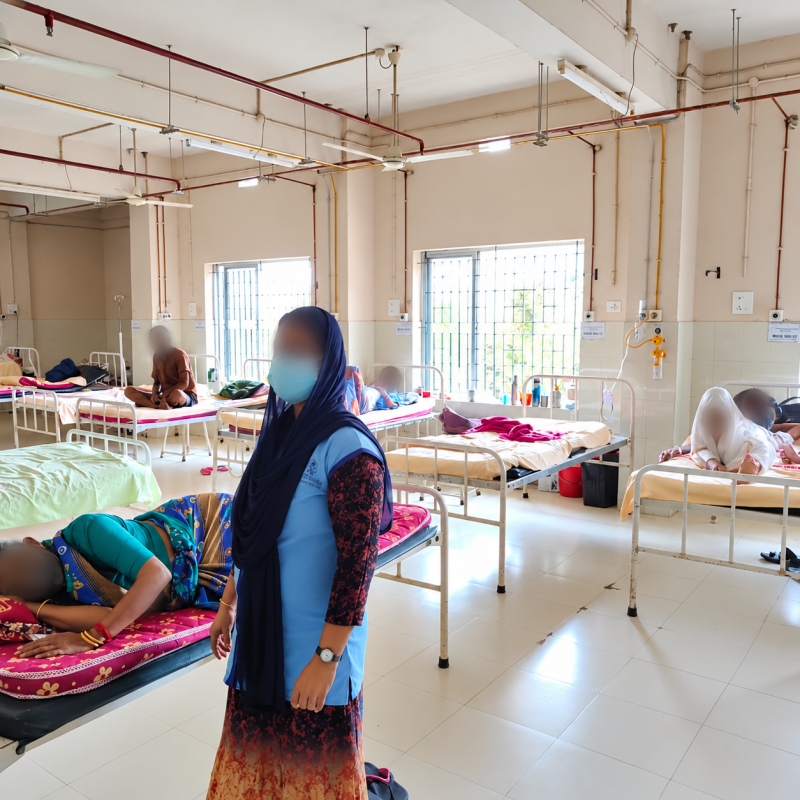 Anonymous Hospital Ward Scene